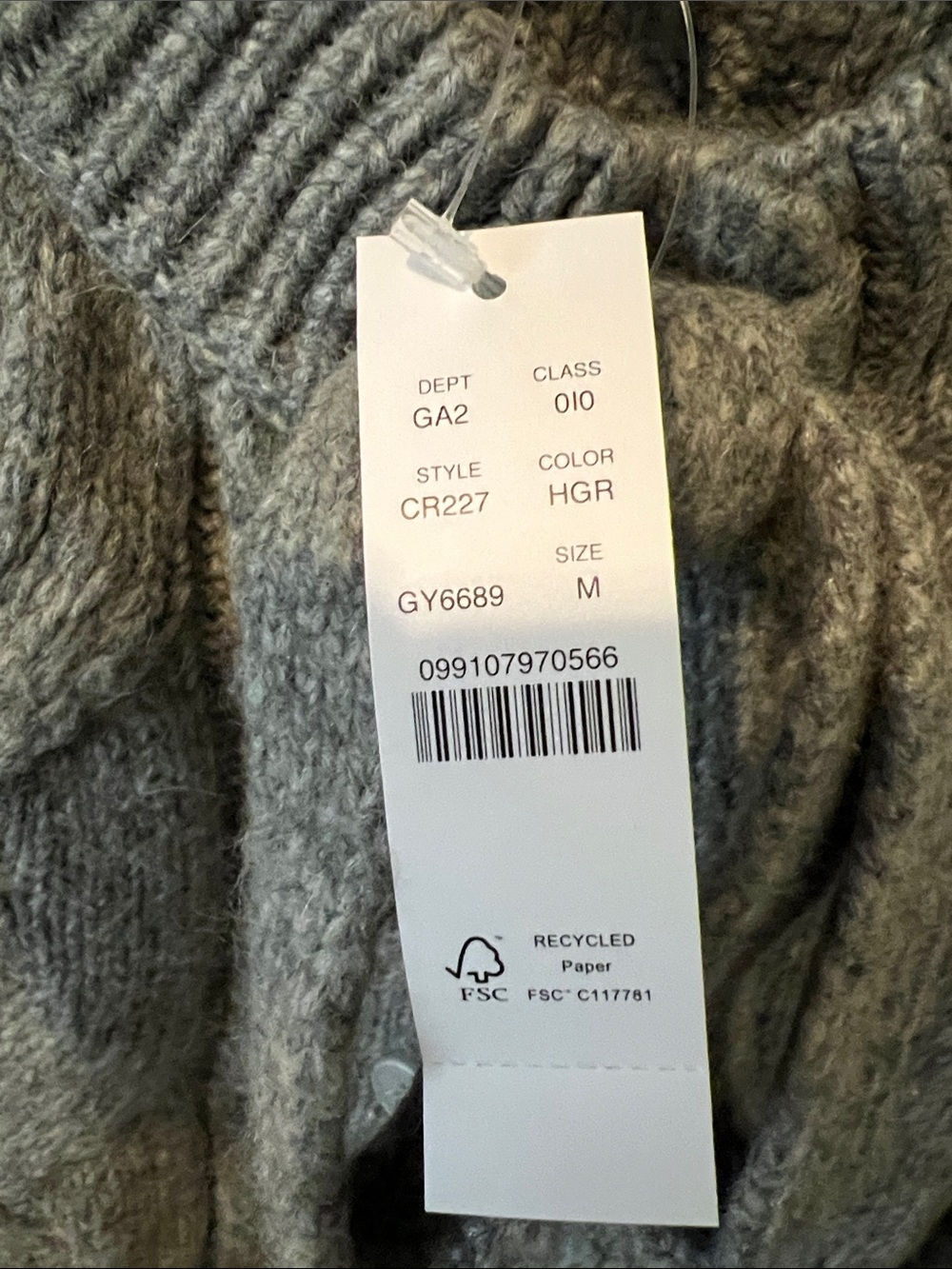 NWT J. Crew Wool Blend Bow Tie Cardigan Gray M - Picture 7 of 8